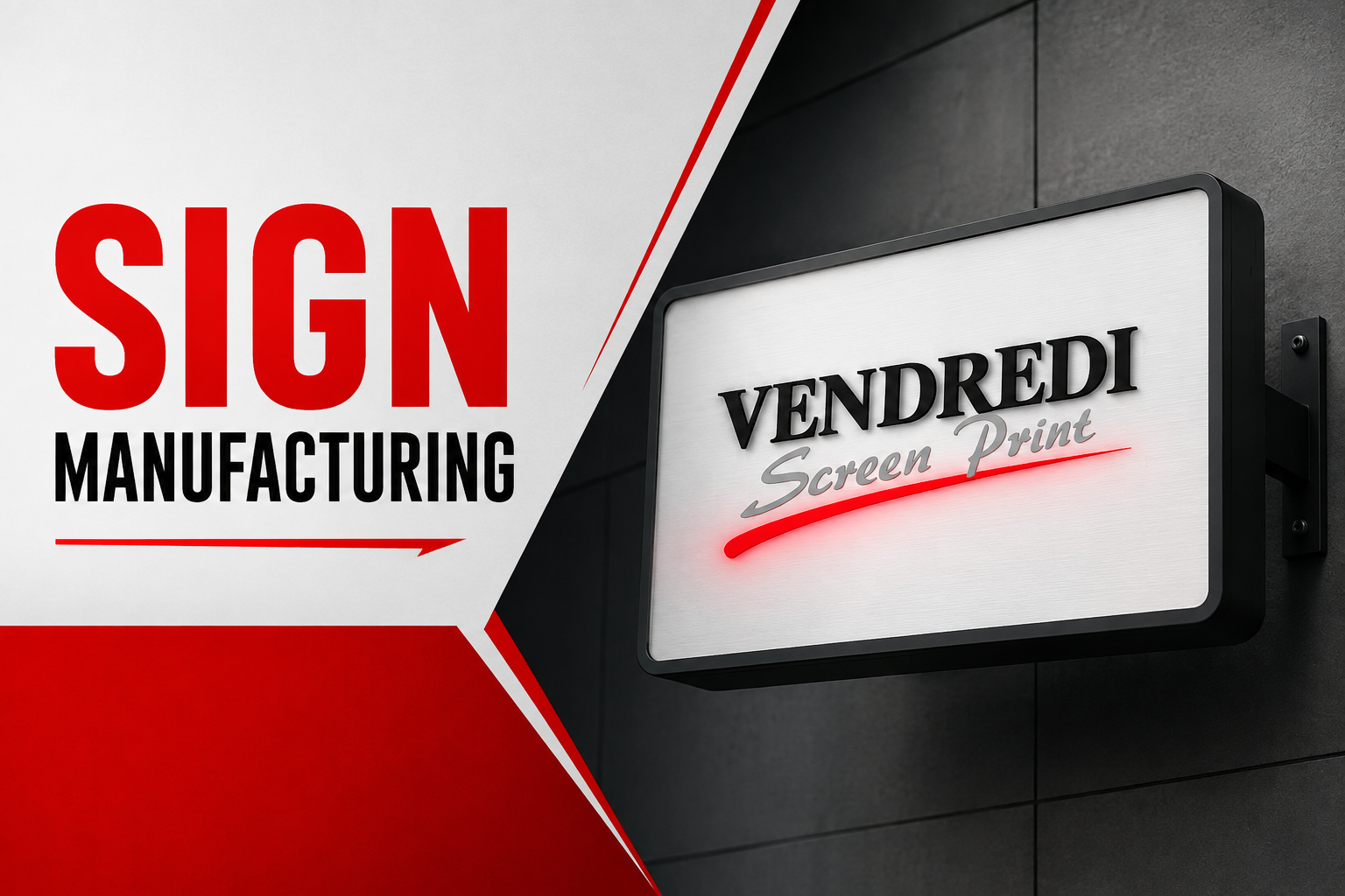 Vendredi Sign Manufacturing